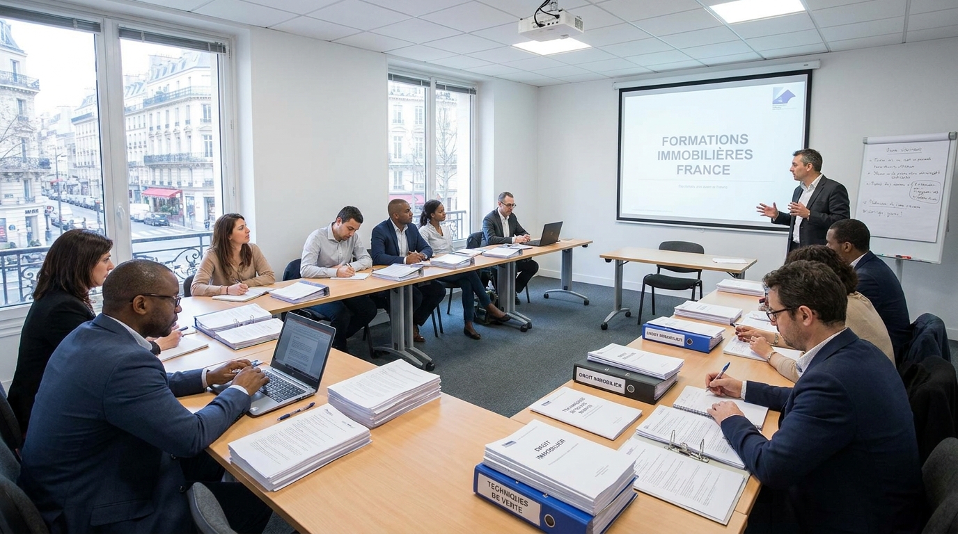 découvrez notre guide complet pour devenir agent immobilier : étapes clés, formation nécessaire et conseils pratiques pour réussir dans ce métier passionnant.