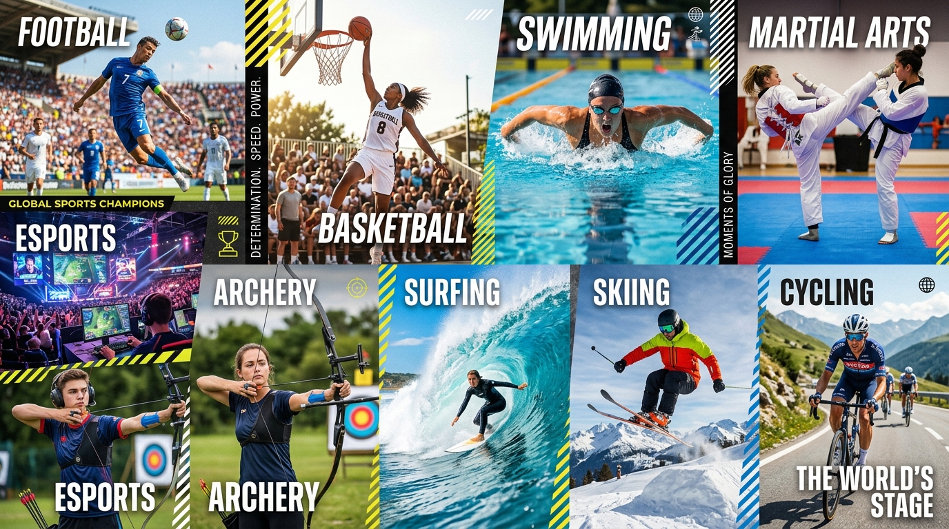 découvrez une liste complète des sports pratiqués à travers le monde et explorez les spécificités uniques de chacun, de leurs règles aux disciplines variées.